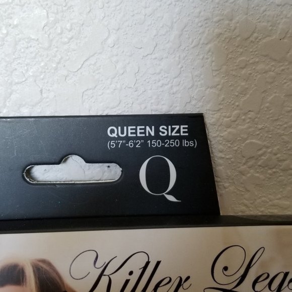 Yelete Killer Legs Plus Sheer Multi Net Bodysuit Q - Picture 3 of 4